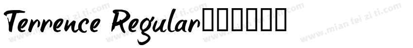 Terrence Regular字体转换